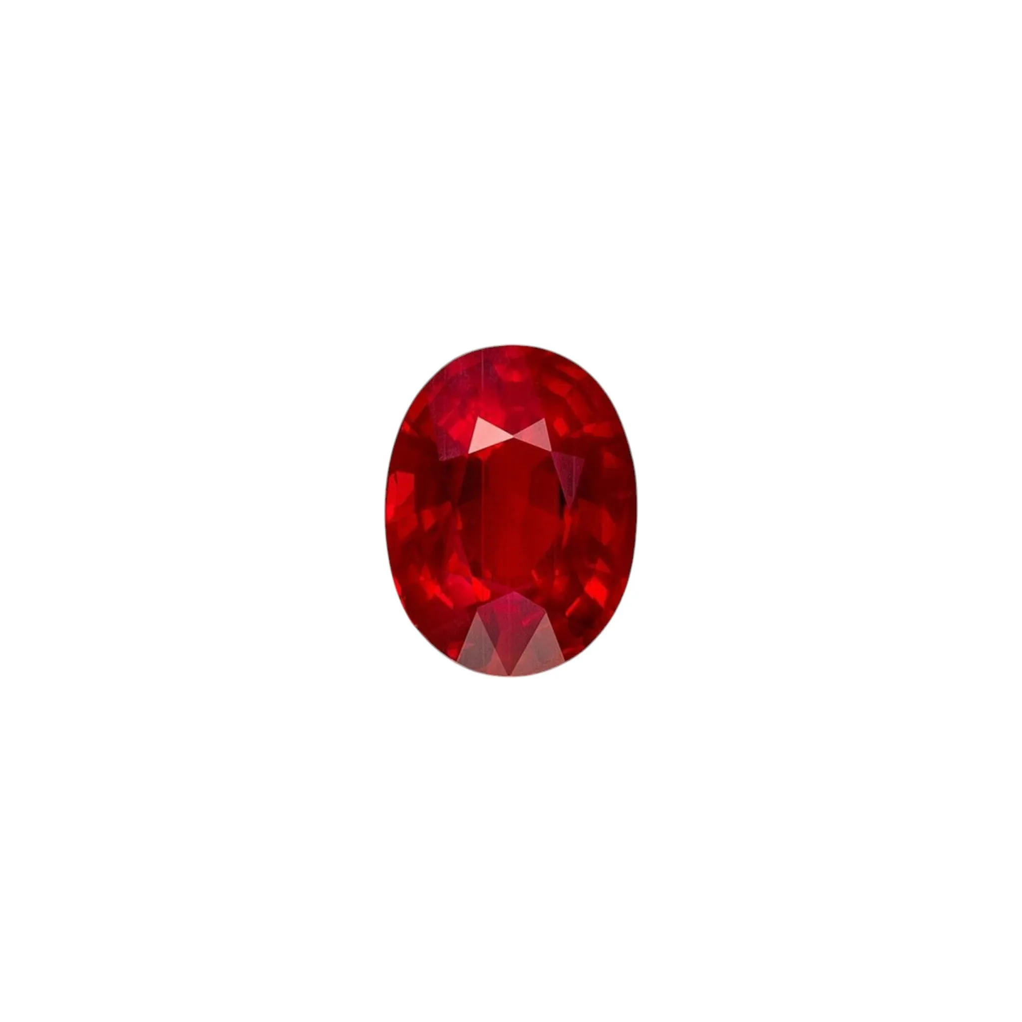 🆕 Pulled Czochralski Pigeon Blood Ruby - OVAL