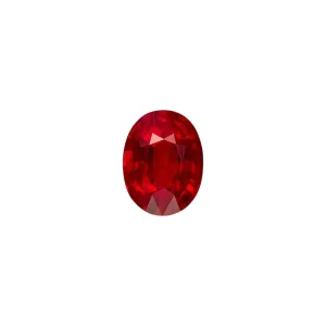 🆕 Pulled Czochralski Pigeon Blood Ruby - OVAL