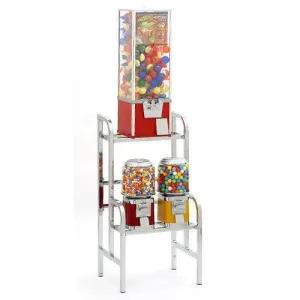 1 Toy Capsule Machine & 2 Classic Machines Combo Rack