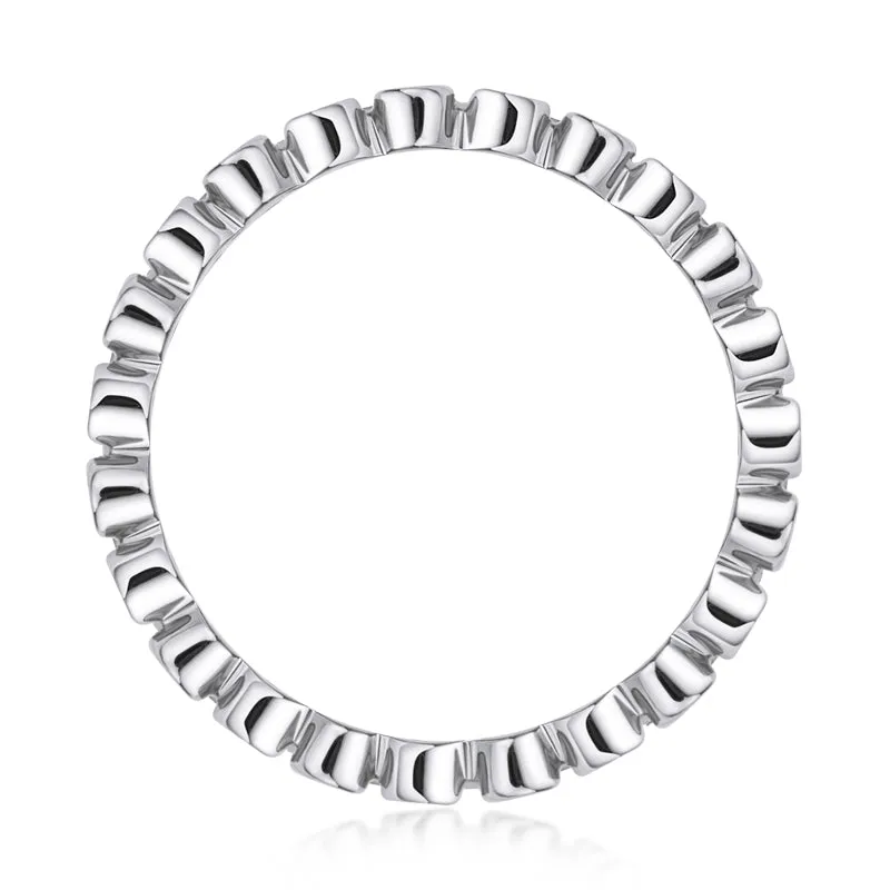 18K Gold 3.536ct Ruby 3.617ct Sapphire Natural Gemstone Full Eternity Ring Exclusively Handcrafted 0.773ct/0.784ct Natural Diamond (H-F Color, VS1-VS2 Clarity)