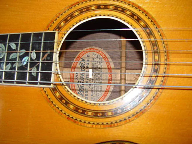 1900s Washburn Style 150 Tree Of Life Inlay *** Super Rare ***