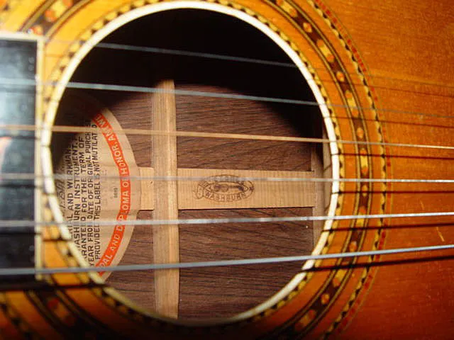 1900s Washburn Style 150 Tree Of Life Inlay *** Super Rare ***
