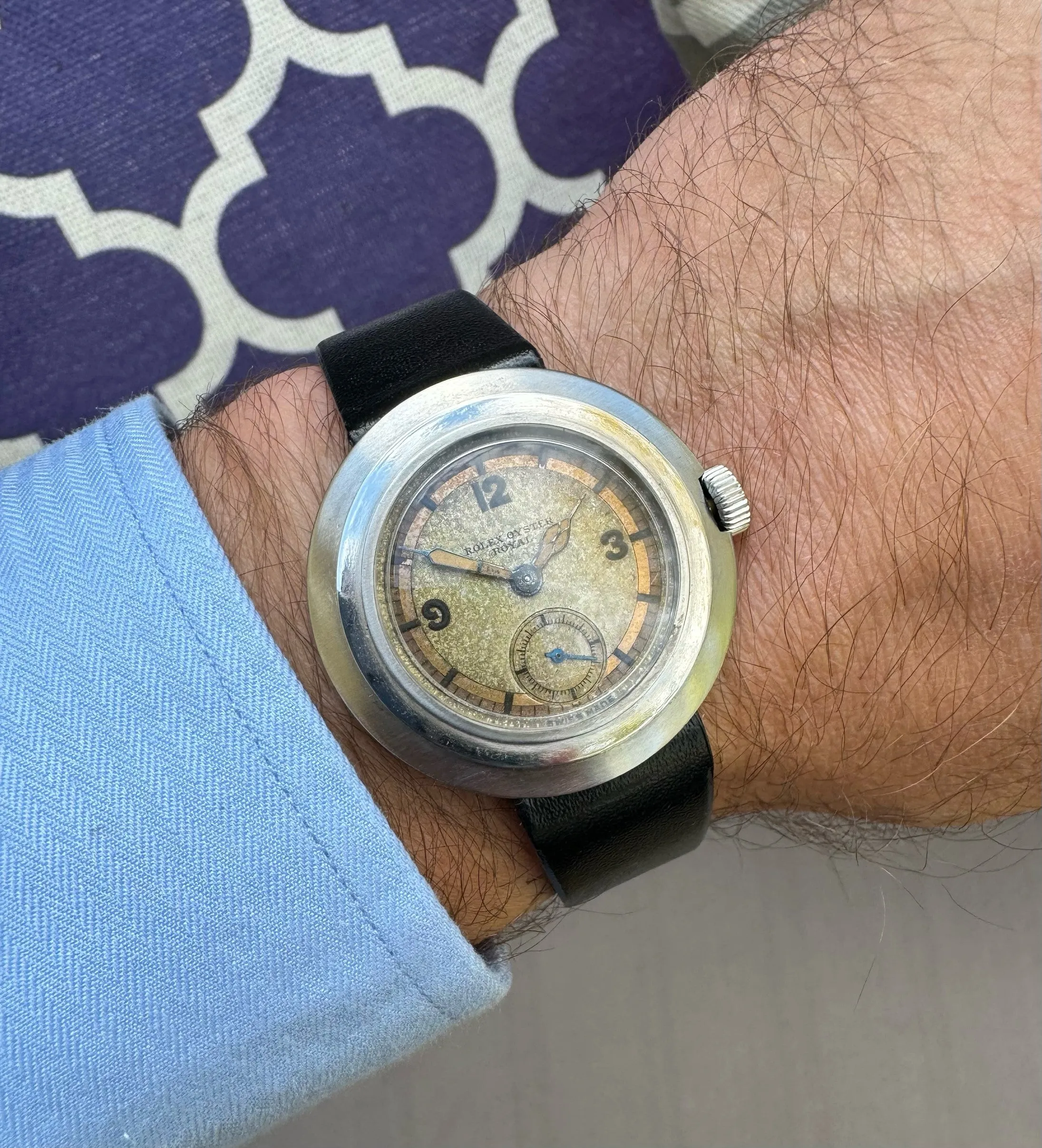 1935 Rolex "Disco Volante" Flying Saucer Style Vintage Mens Steel Ref. 2947 Watch - Exceedingly Rare
