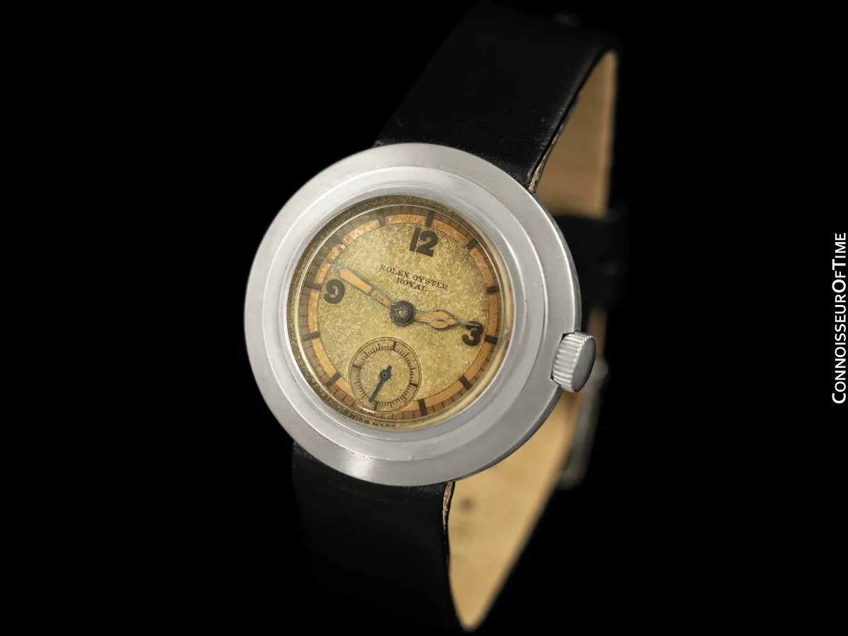 1935 Rolex "Disco Volante" Flying Saucer Style Vintage Mens Steel Ref. 2947 Watch - Exceedingly Rare
