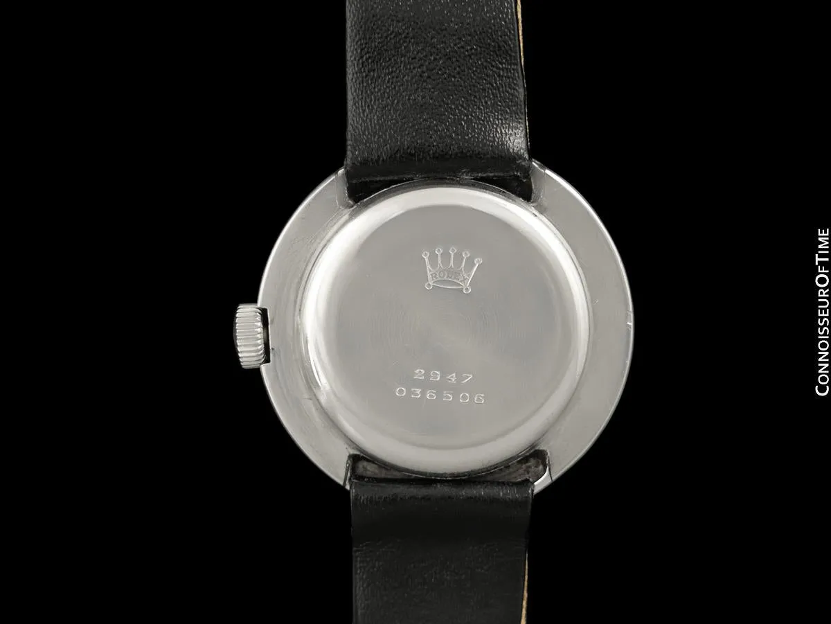 1935 Rolex "Disco Volante" Flying Saucer Style Vintage Mens Steel Ref. 2947 Watch - Exceedingly Rare