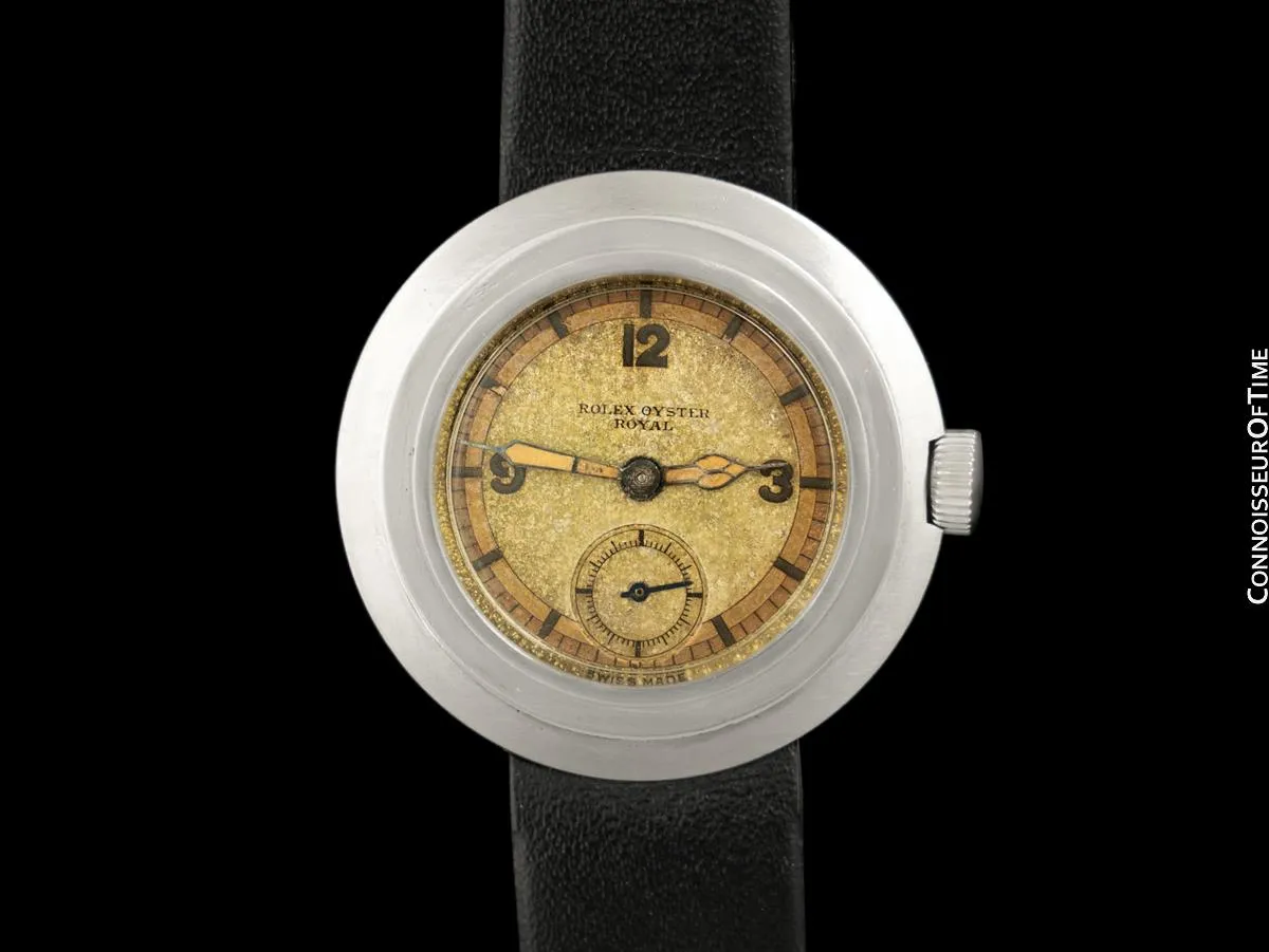 1935 Rolex "Disco Volante" Flying Saucer Style Vintage Mens Steel Ref. 2947 Watch - Exceedingly Rare