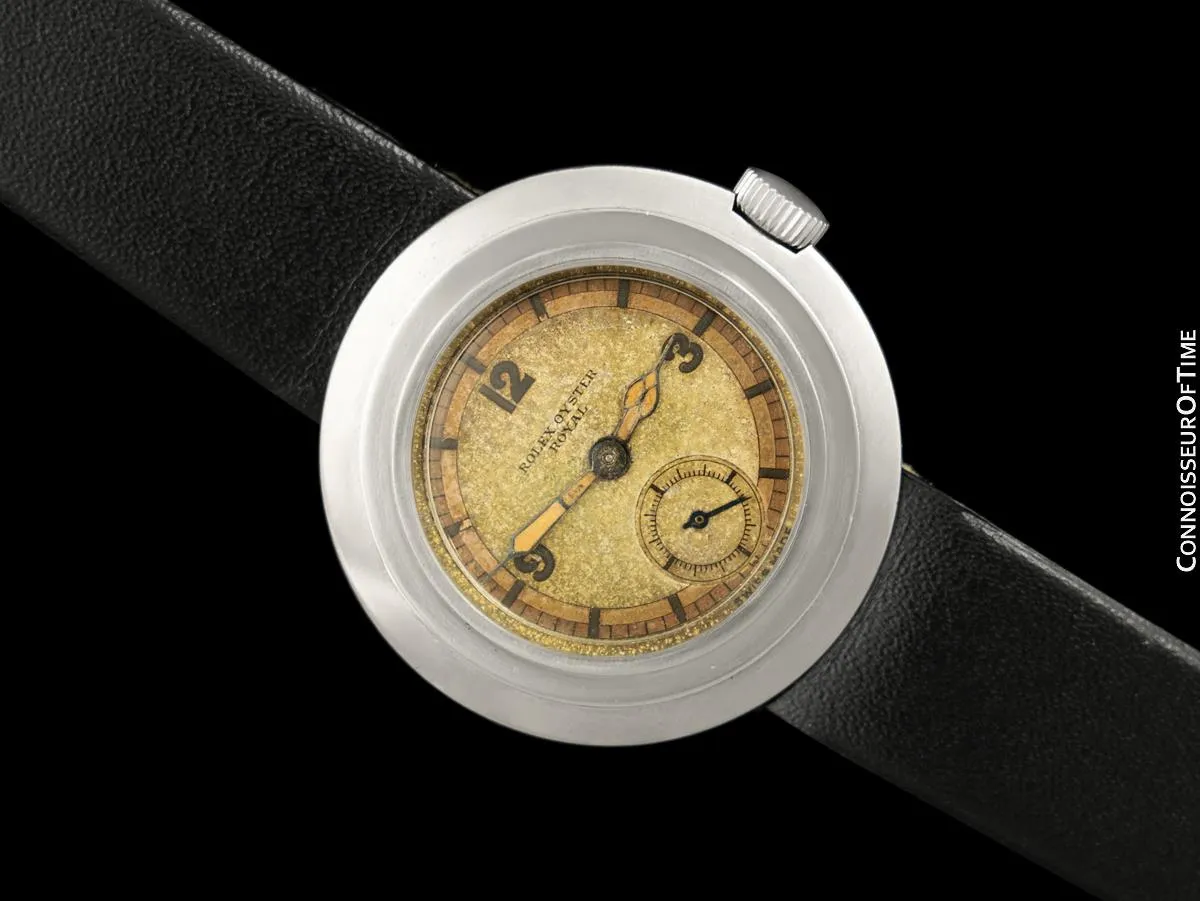 1935 Rolex "Disco Volante" Flying Saucer Style Vintage Mens Steel Ref. 2947 Watch - Exceedingly Rare
