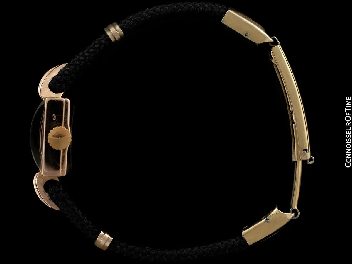 1940's Rolex Precision Vintage Pre-Cellini Ladies Watch, Ref. 3712 - 14K Rose Gold