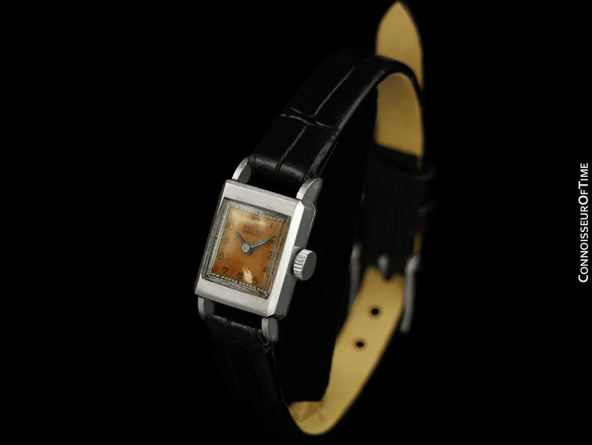 1946 Rolex Vintage Ladies Oberservatory Chronometer Dress Watch - Stainless Steel