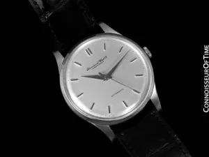 1952 IWC Vintage Mens Full Size Watch, Cal. 852 Automatic - Stainless Steel