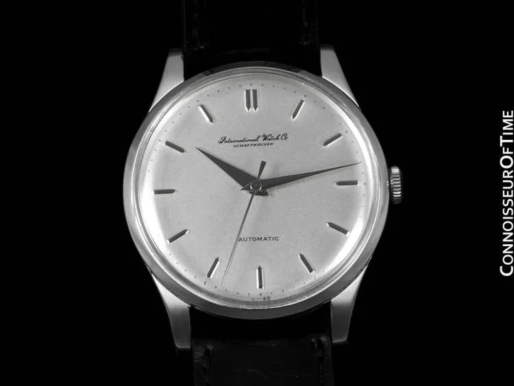 1952 IWC Vintage Mens Full Size Watch, Cal. 852 Automatic - Stainless Steel
