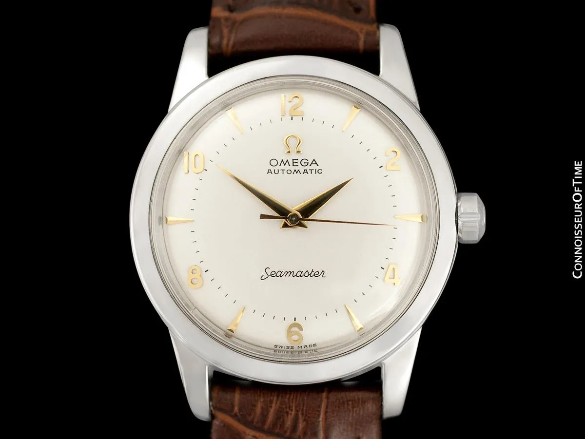 1952 Omega Seamaster Vintage Mens Cal. 351 Automatic Watch - Stainless Steel