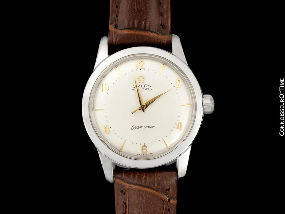 1952 Omega Seamaster Vintage Mens Cal. 351 Automatic Watch - Stainless Steel