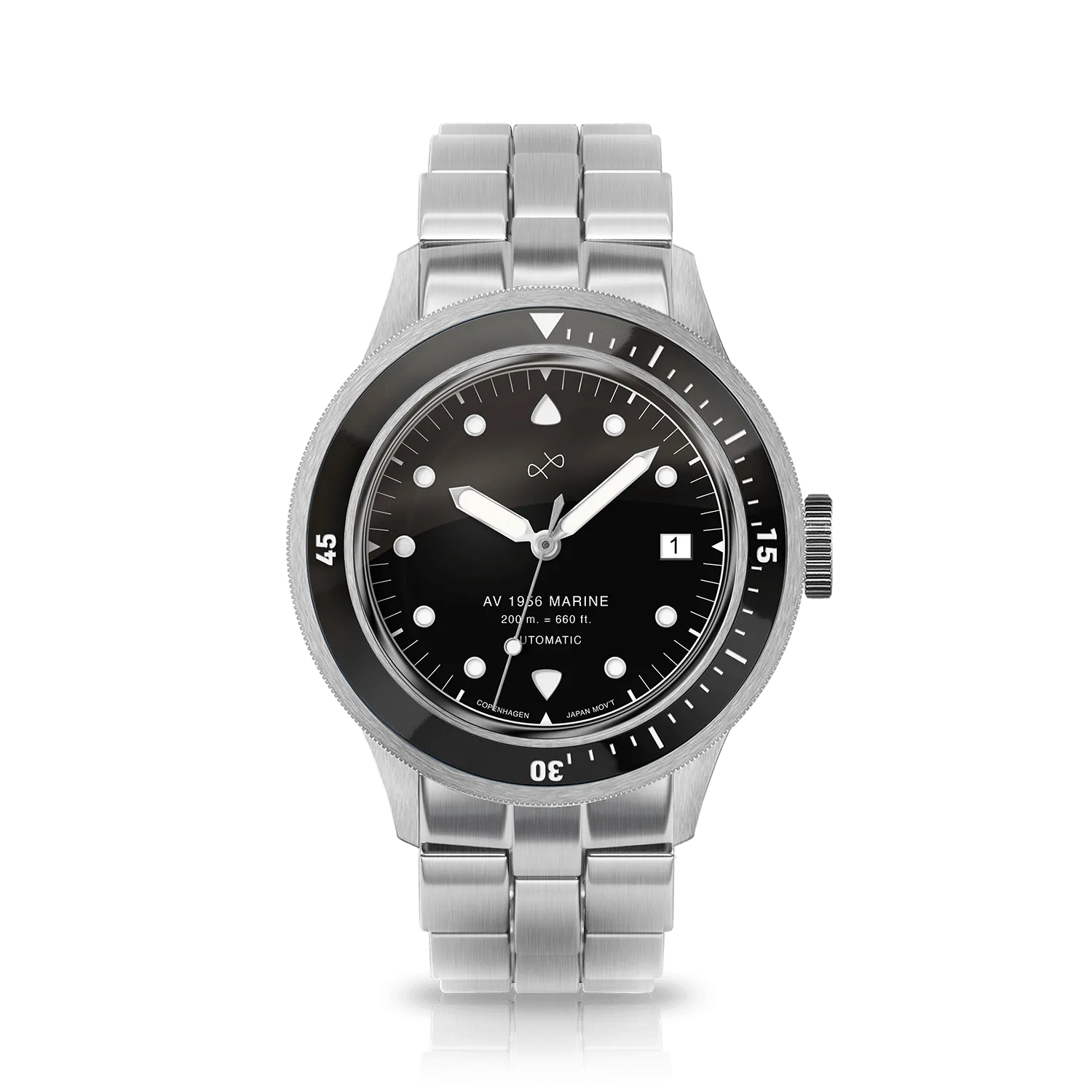 1956 Marine Automatic, Steel / Black