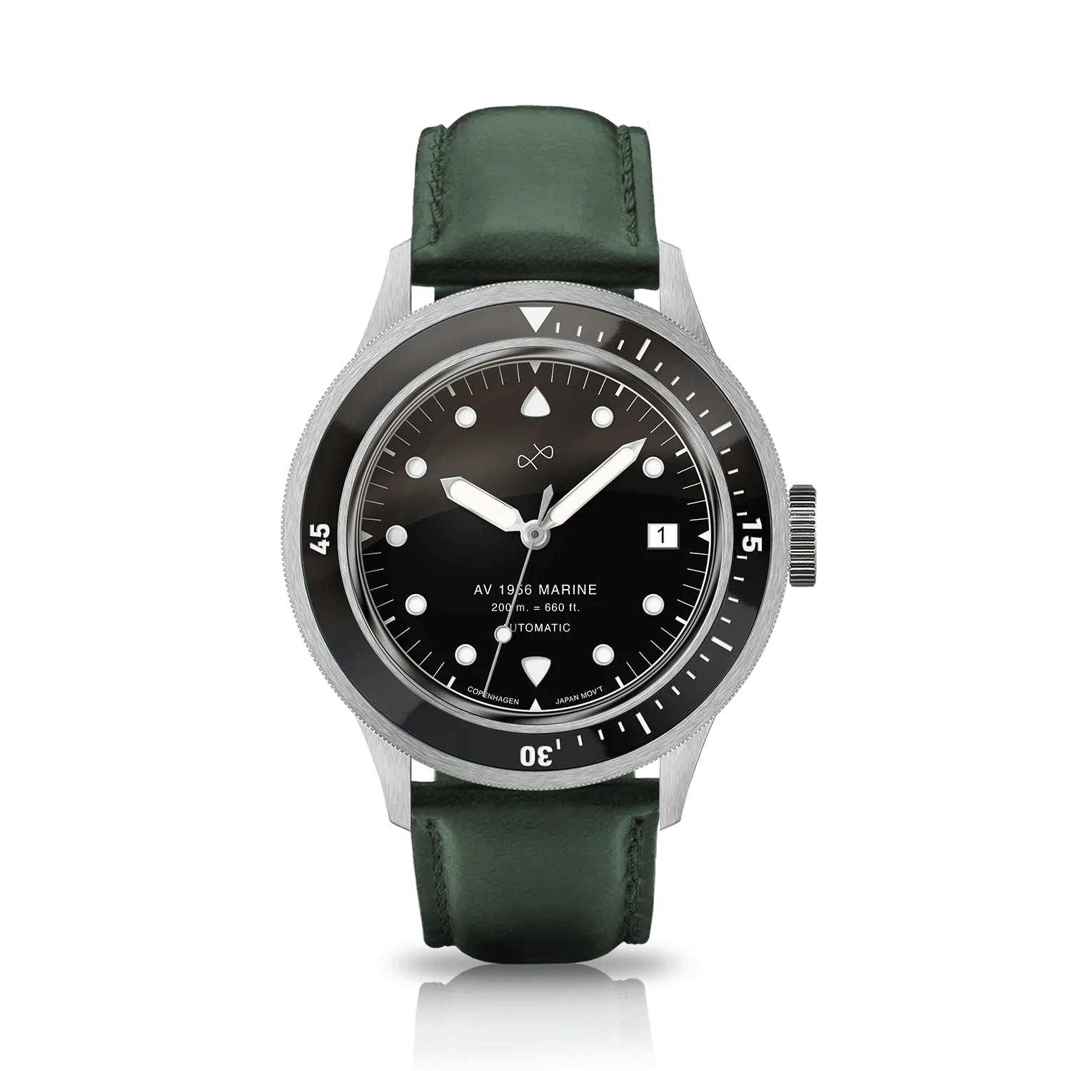 1956 Marine Automatic, Steel / Black