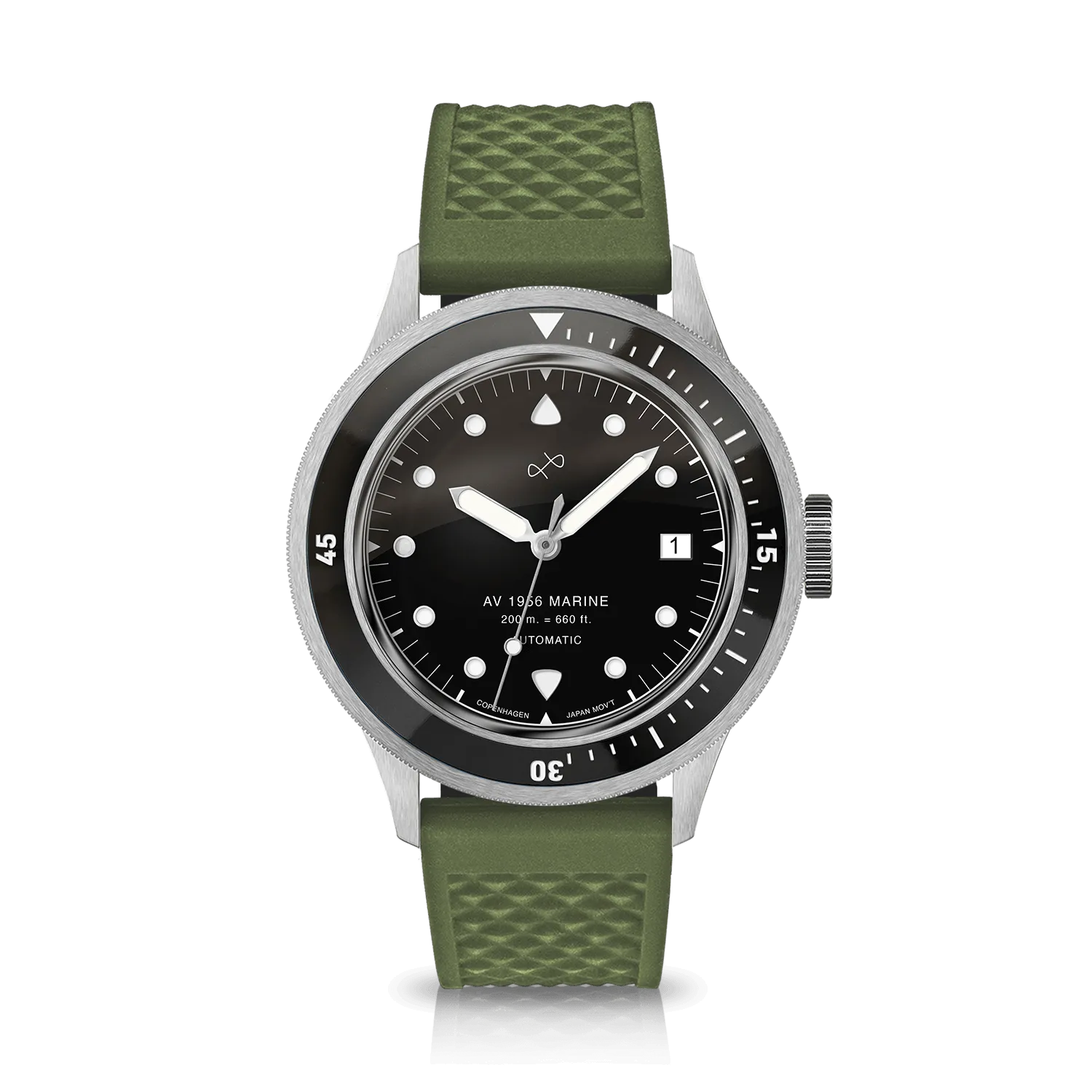 1956 Marine Automatic, Steel / Black