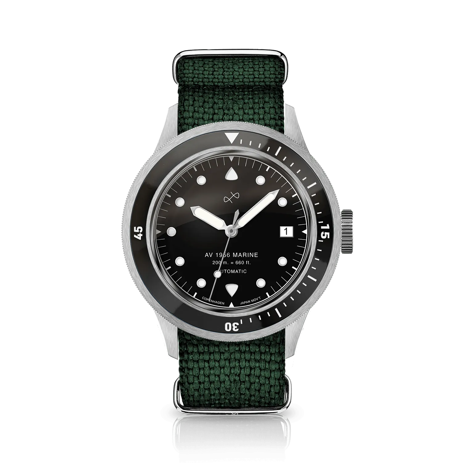 1956 Marine Automatic, Steel / Black