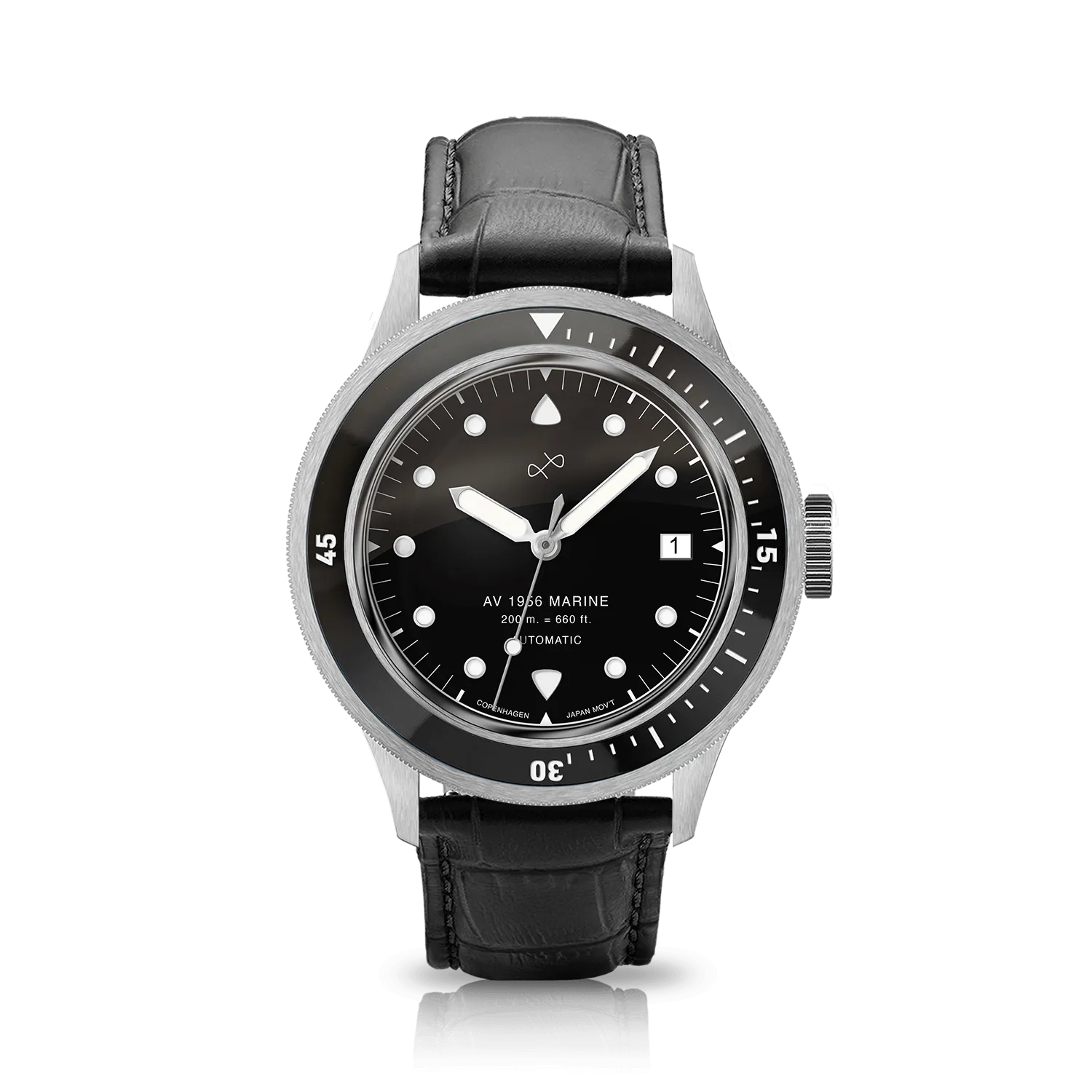 1956 Marine Automatic, Steel / Black
