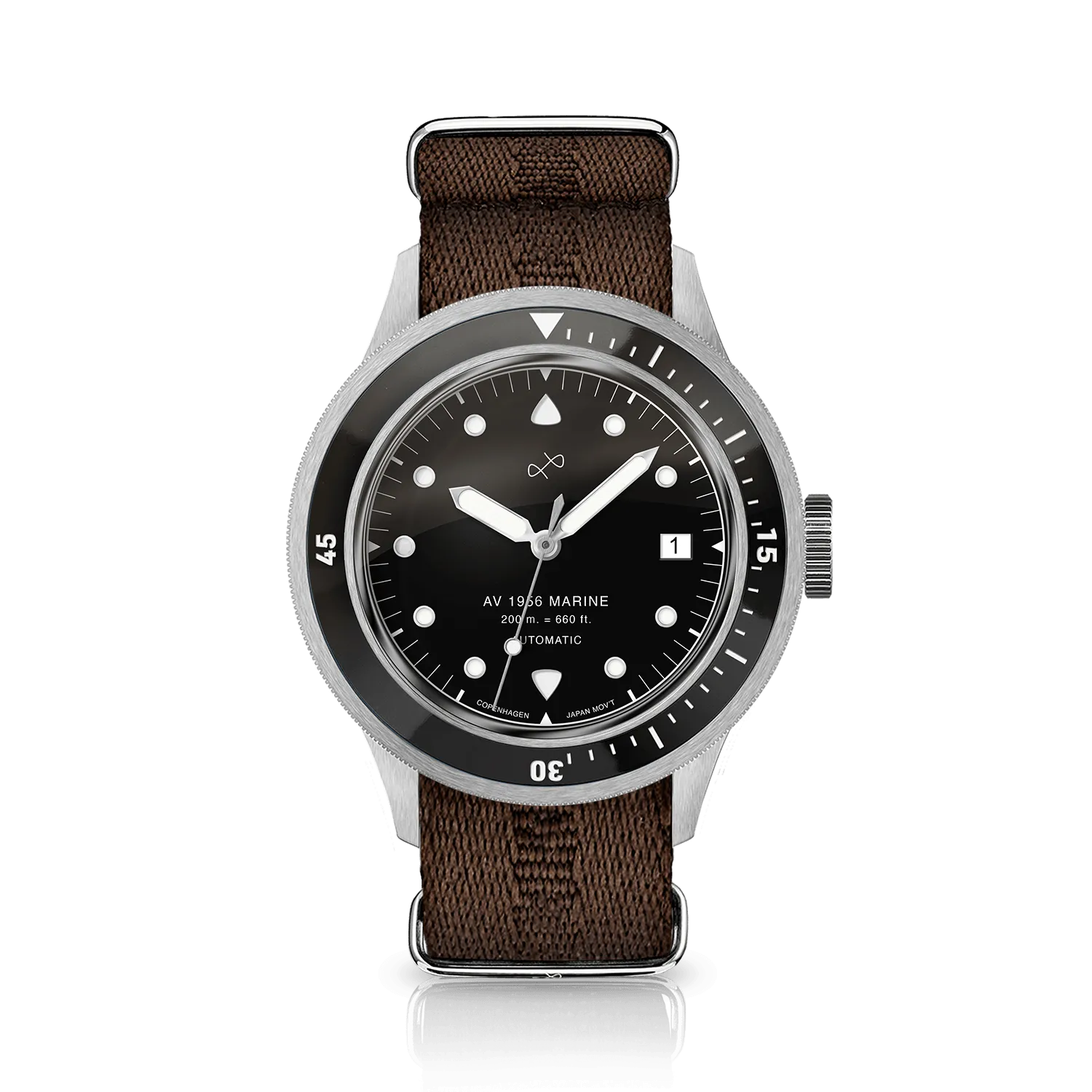 1956 Marine Automatic, Steel / Black