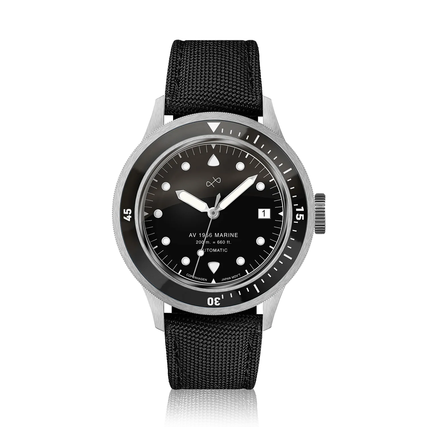 1956 Marine Automatic, Steel / Black