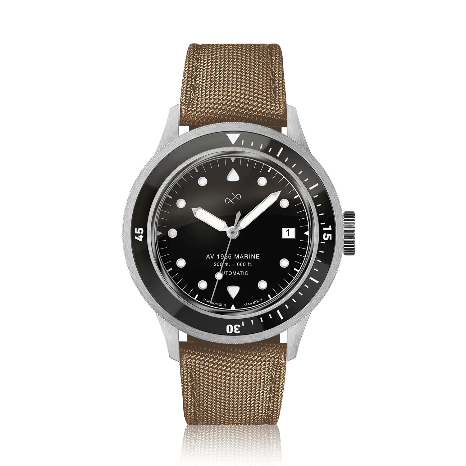 1956 Marine Automatic, Steel / Black