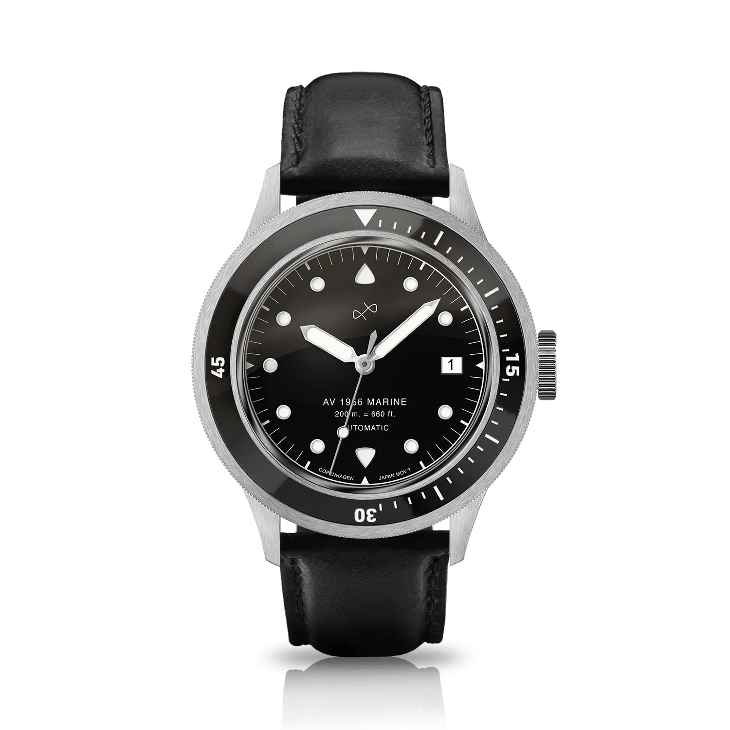 1956 Marine Automatic, Steel / Black