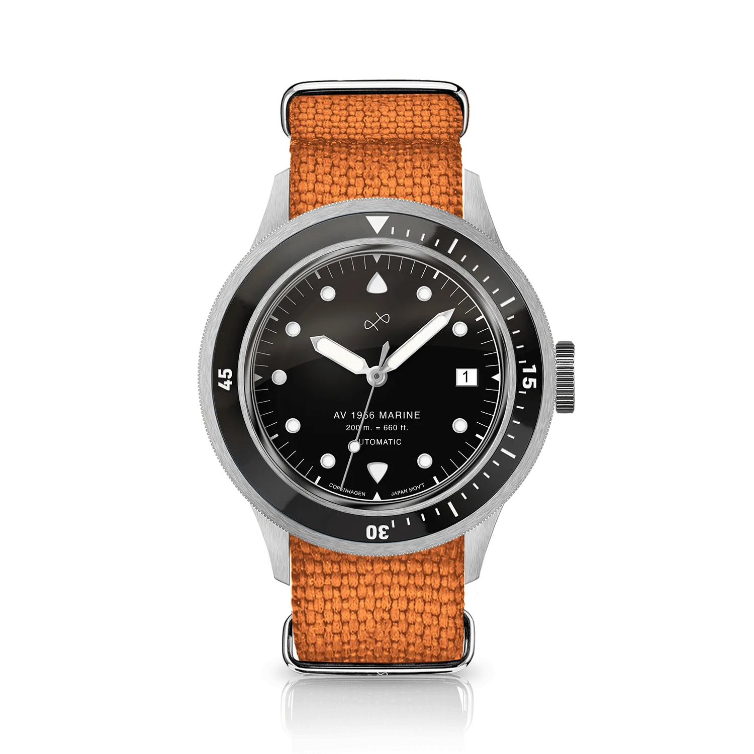 1956 Marine Automatic, Steel / Black