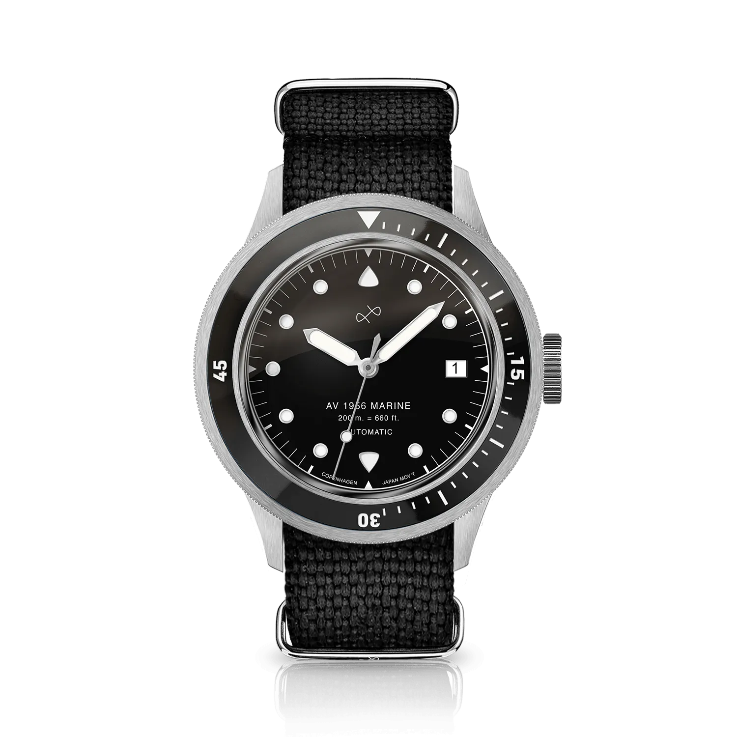1956 Marine Automatic, Steel / Black