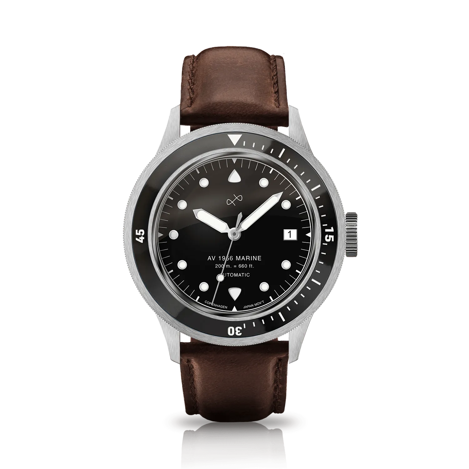 1956 Marine Automatic, Steel / Black