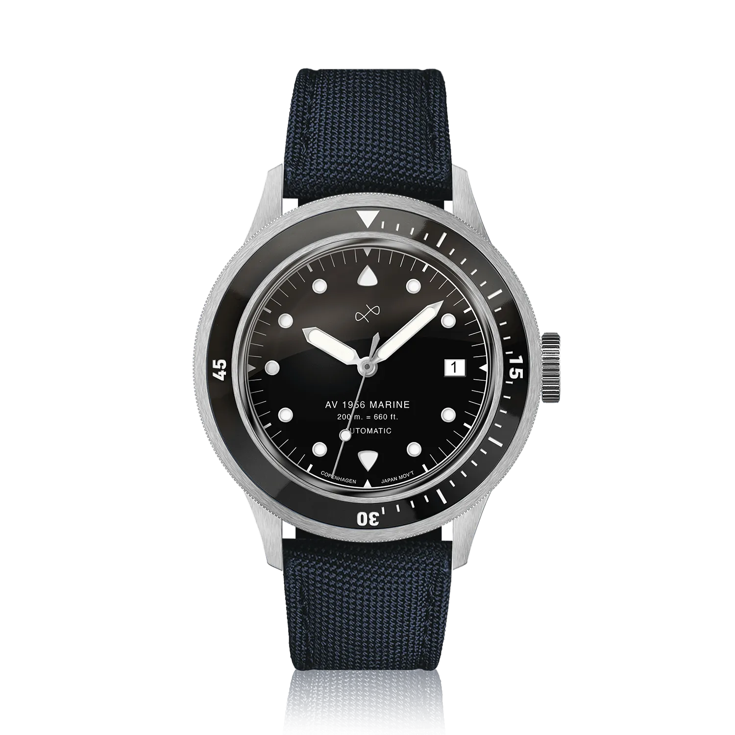 1956 Marine Automatic, Steel / Black