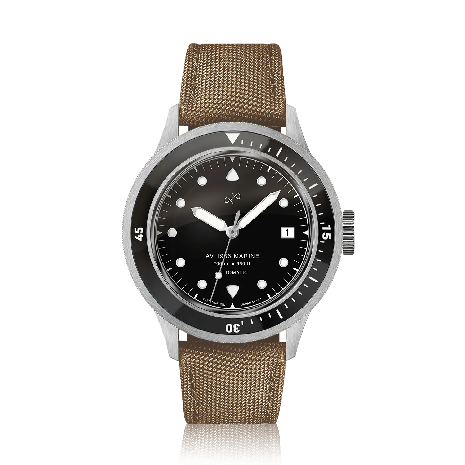 1956 Marine Automatic, Steel / Black
