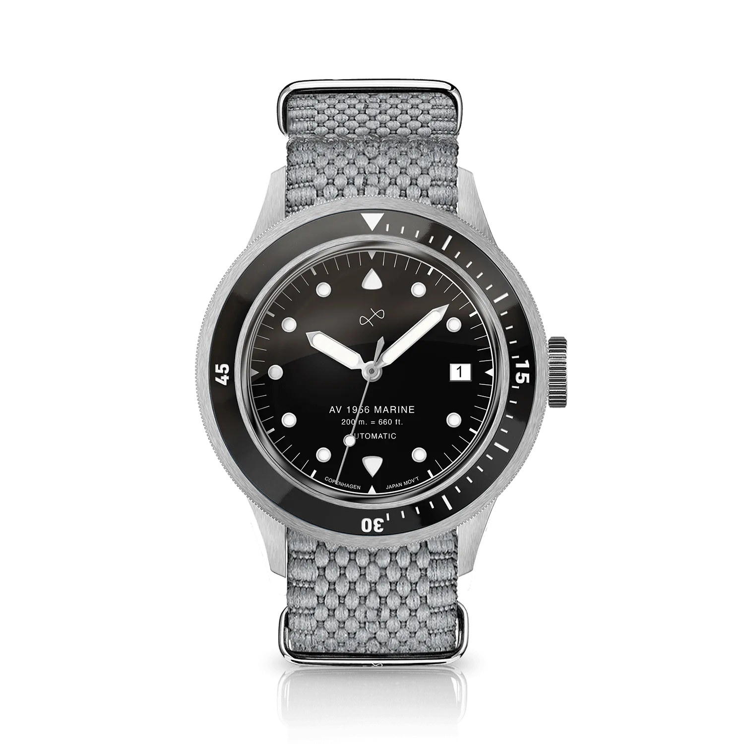 1956 Marine Automatic, Steel / Black
