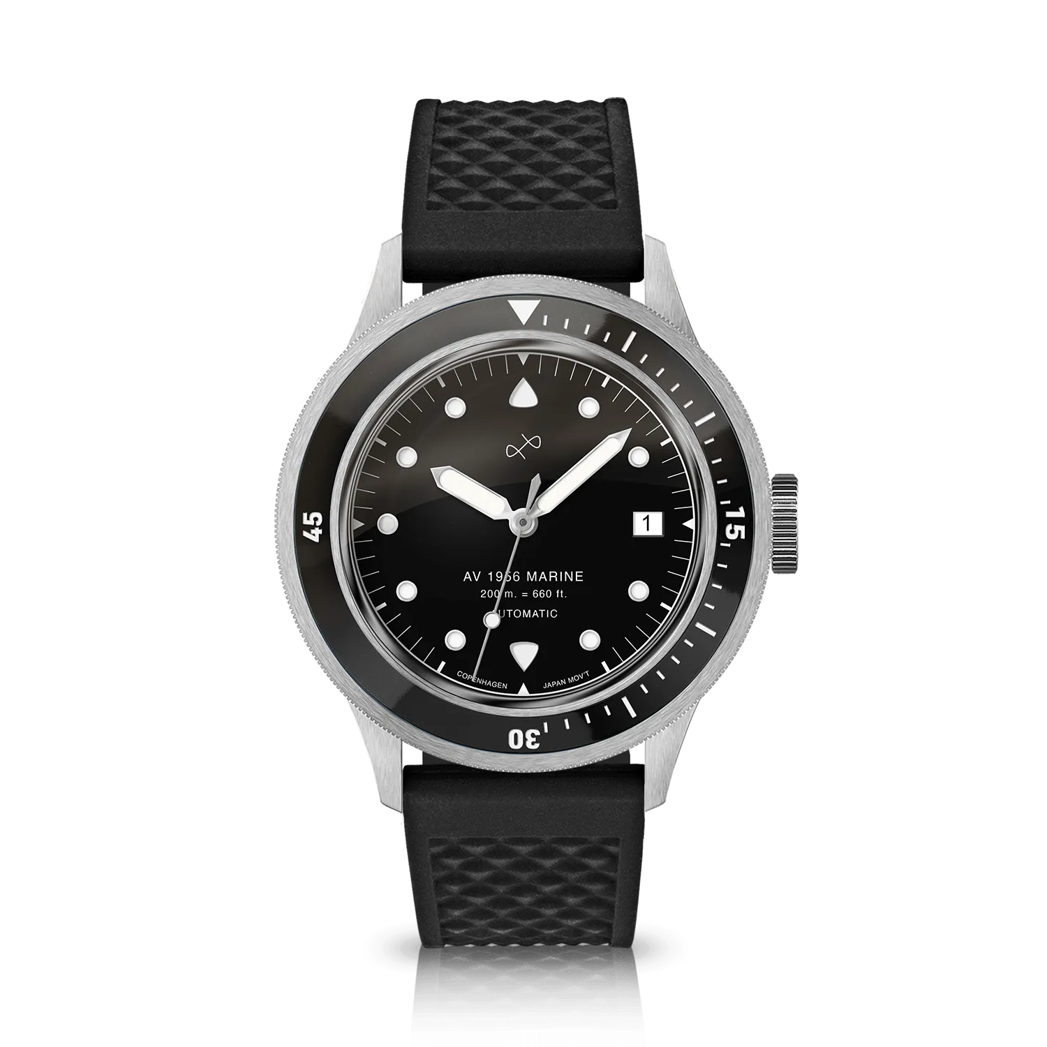 1956 Marine Automatic, Steel / Black
