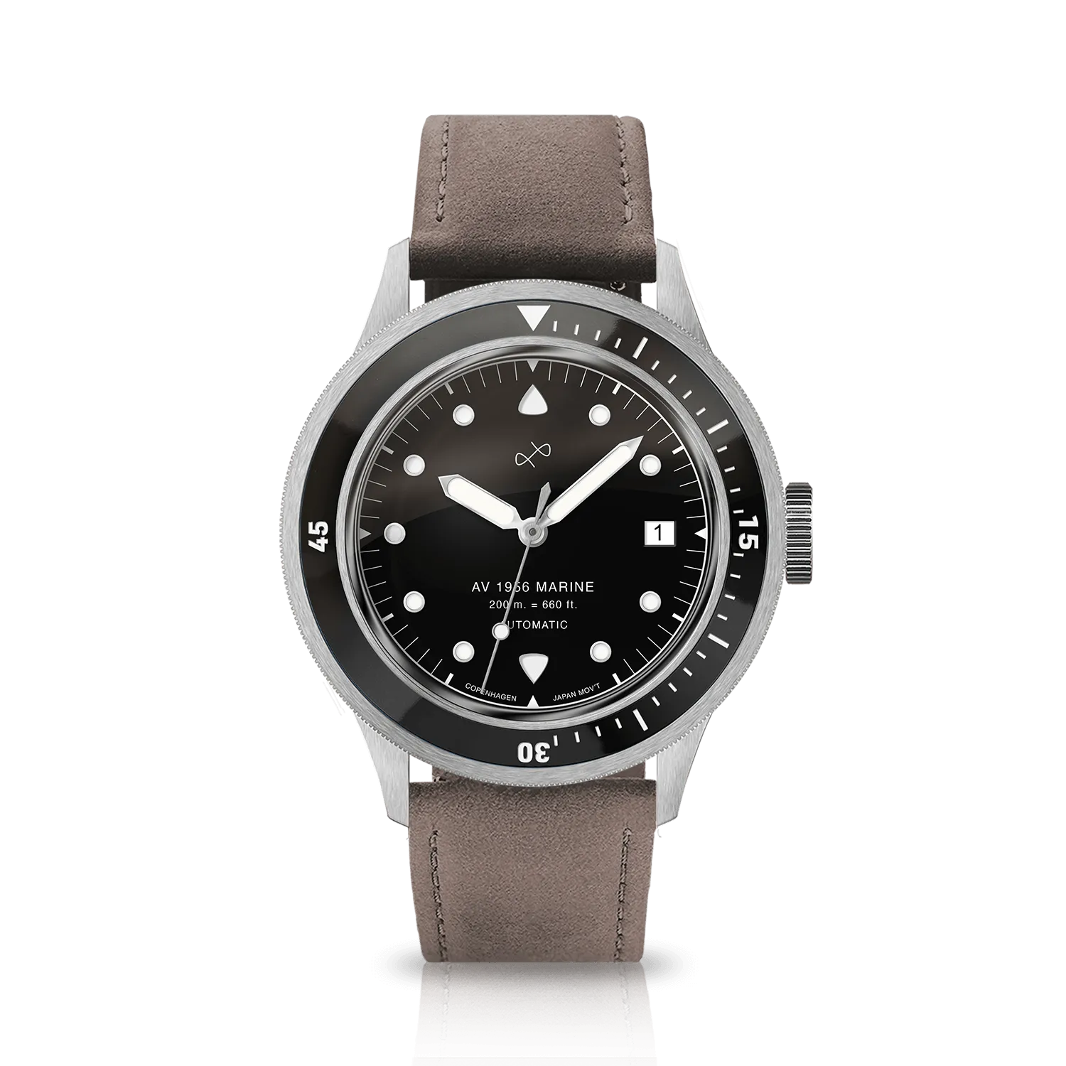 1956 Marine Automatic, Steel / Black