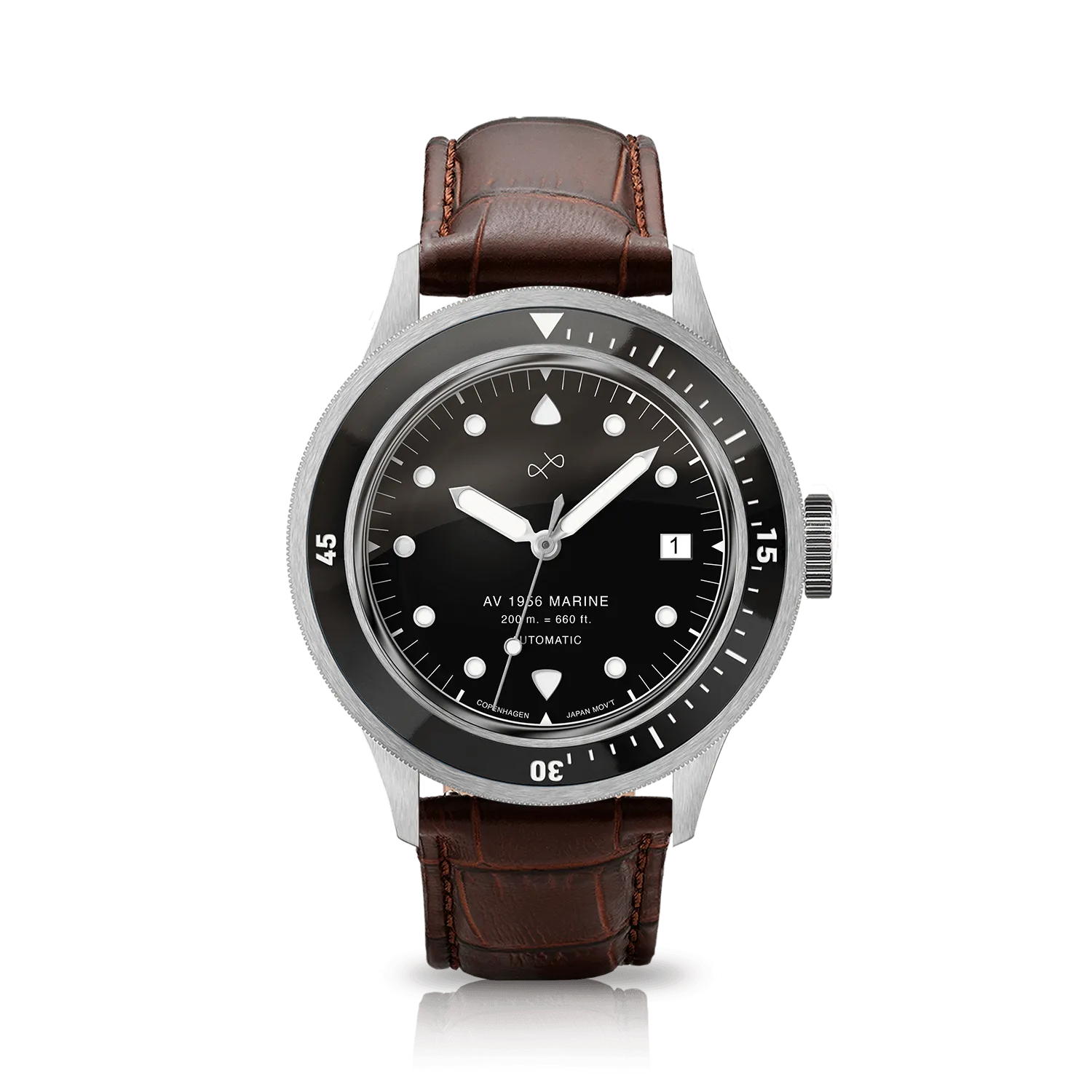 1956 Marine Automatic, Steel / Black