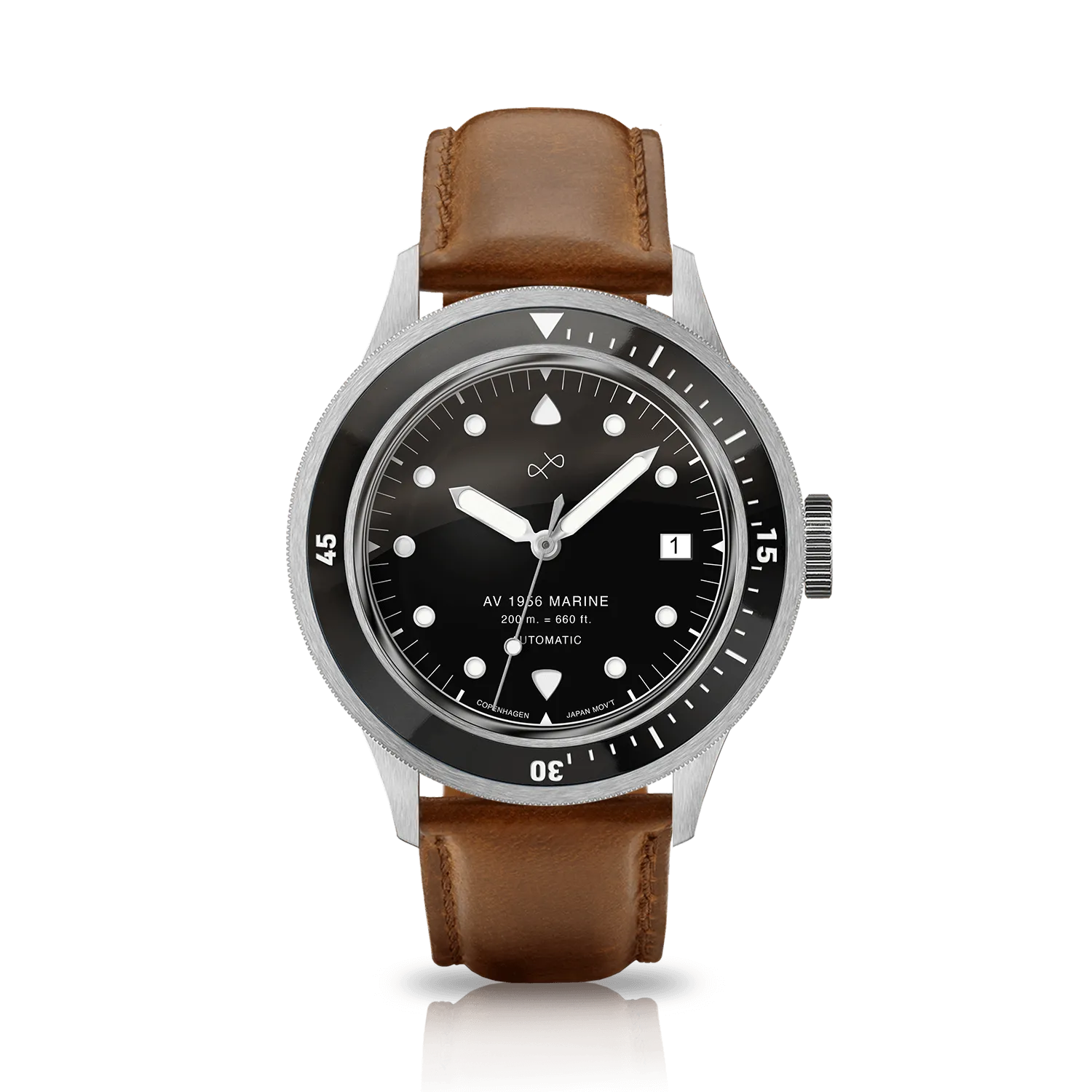 1956 Marine Automatic, Steel / Black