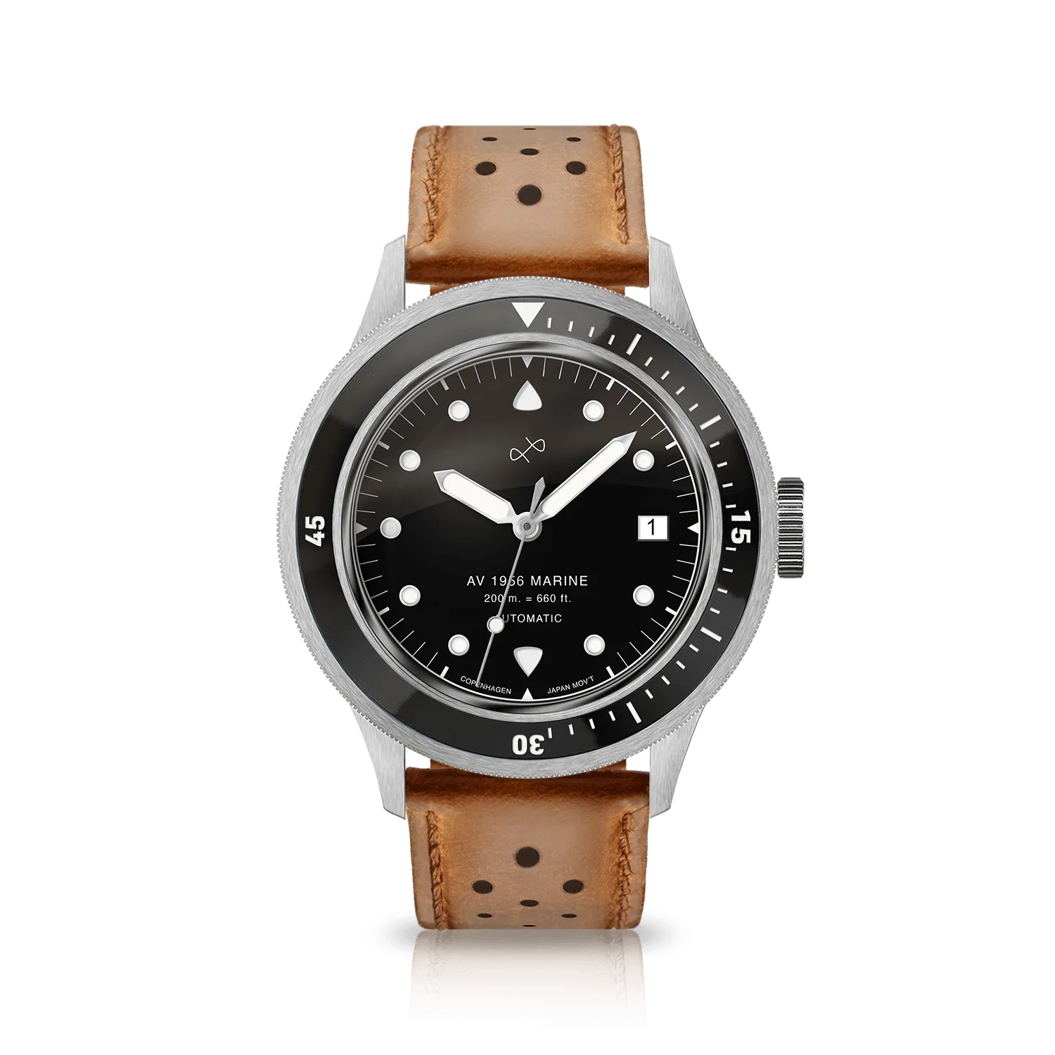 1956 Marine Automatic, Steel / Black