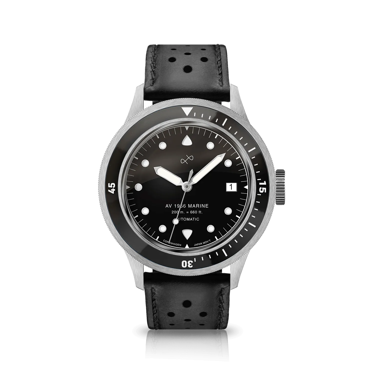 1956 Marine Automatic, Steel / Black