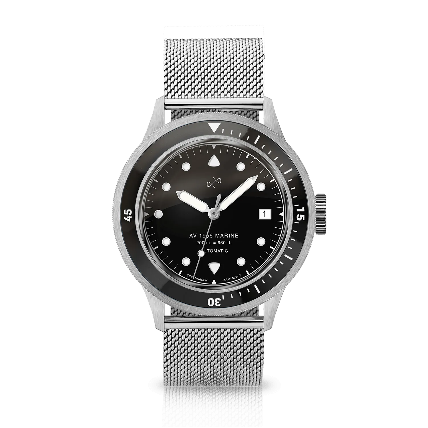 1956 Marine Automatic, Steel / Black