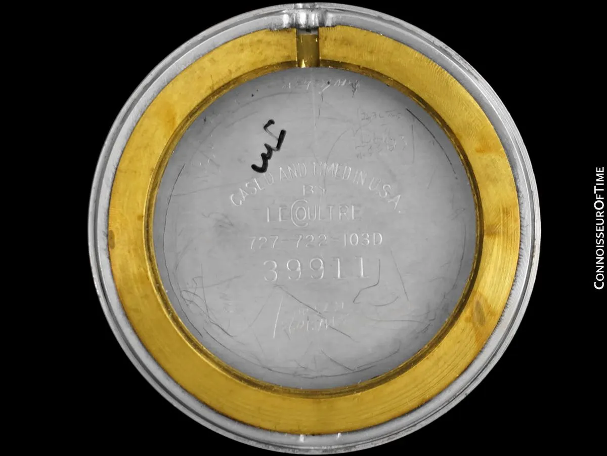 1957 Jaeger-LeCoultre / Vacheron & Constantin Vintage Galaxy Mystery Dial - 14K White Gold & Diamonds