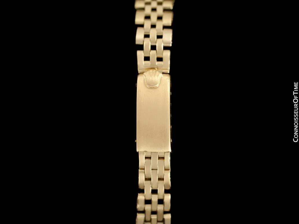 1960 Rolex Vintage Ladies Oyster Perpetual Champagne Dial Watch - 18K Gold