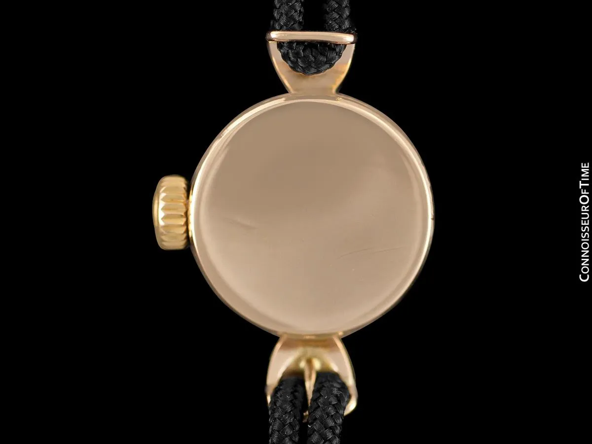 1960's Rolex Precision Vintage Pre-Cellini Ladies Watch, Ref. 9676 - 18K Rose Gold