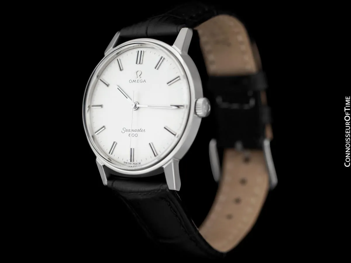 1965 Omega Seamaster 600 Vintage Mens Handwound Watch - Stainless Steel