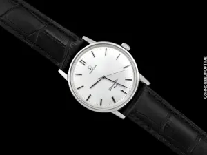 1965 Omega Seamaster 600 Vintage Mens Handwound Watch - Stainless Steel
