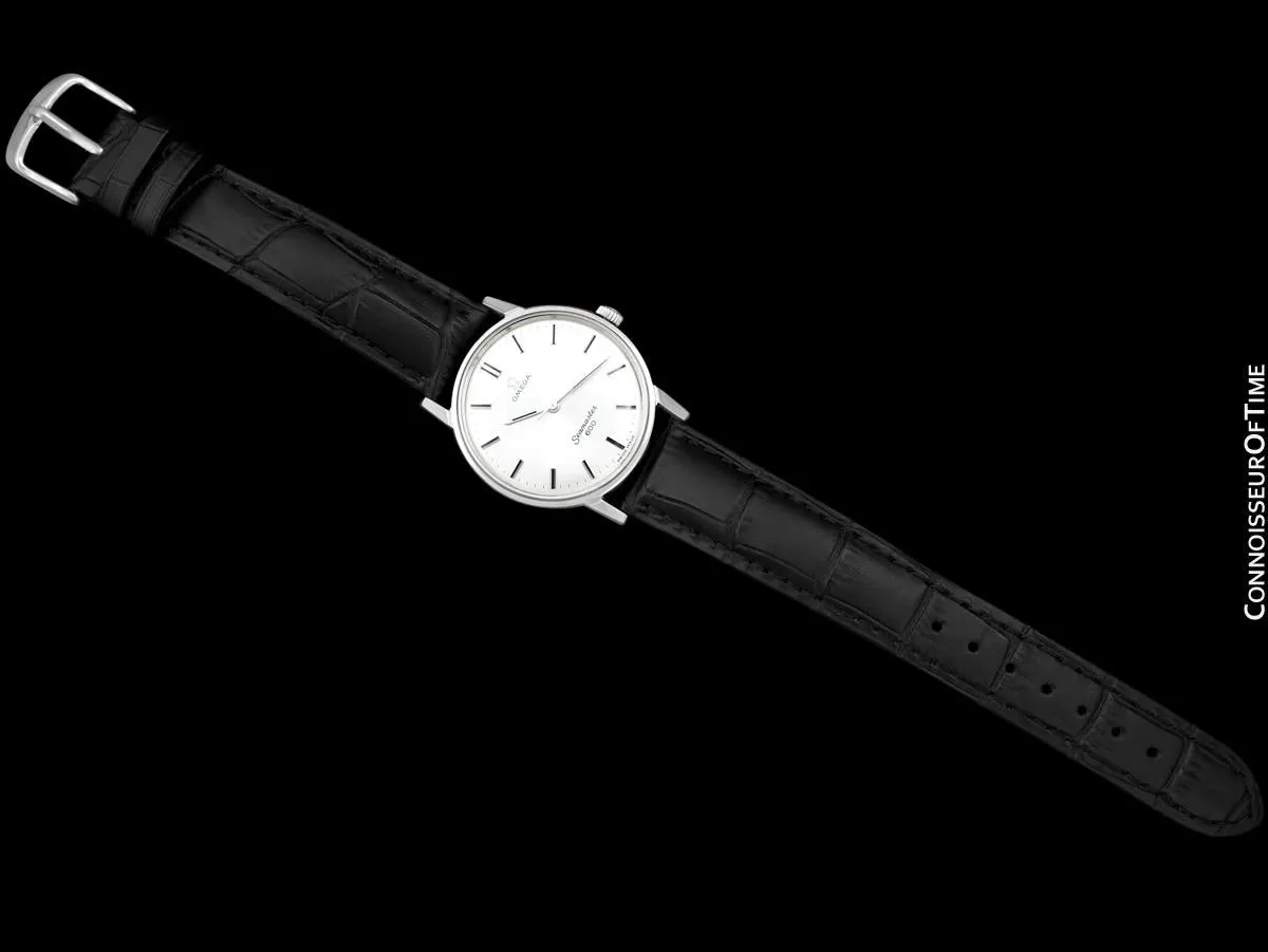 1965 Omega Seamaster 600 Vintage Mens Handwound Watch - Stainless Steel