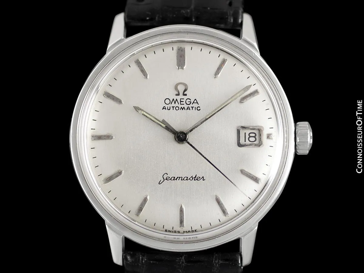 1965 Omega Seamaster Vintage Mens Rare Cal. 560 Watch, Automatic, Date - Stainless Steel