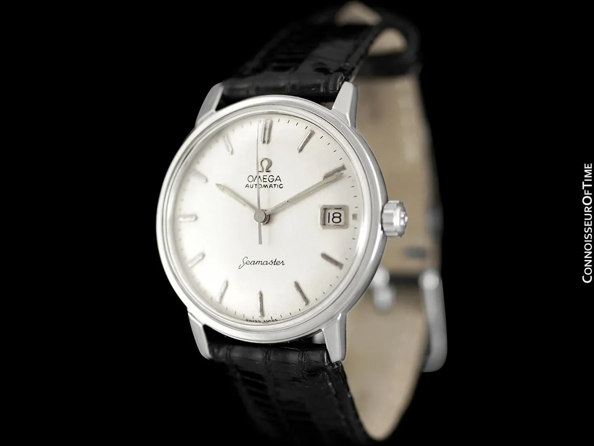 1965 Omega Seamaster Vintage Mens Rare Cal. 560 Watch, Automatic, Date - Stainless Steel