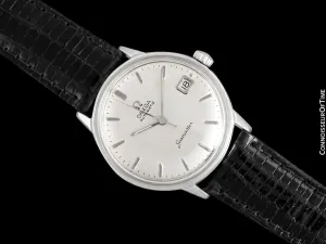 1965 Omega Seamaster Vintage Mens Rare Cal. 560 Watch, Automatic, Date - Stainless Steel