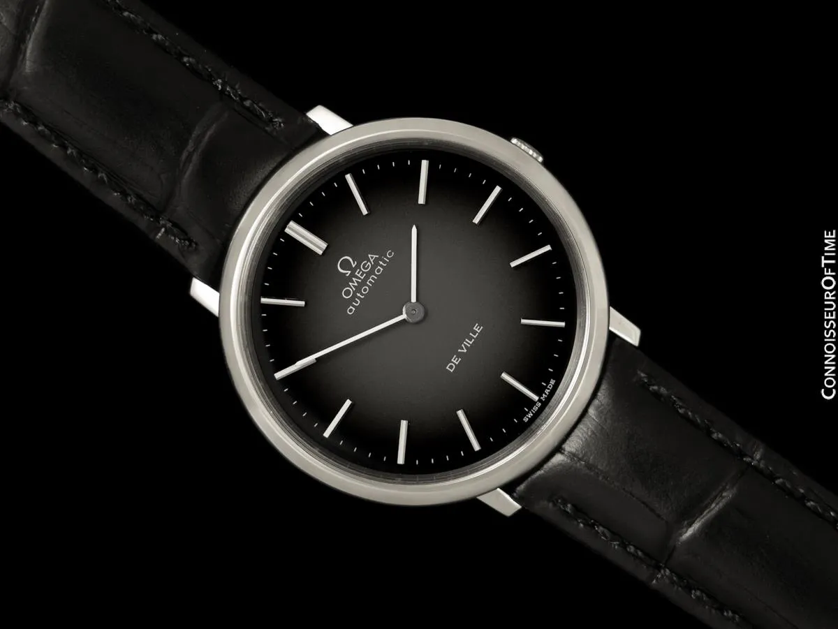 1968 Omega Vintage De Ville Mens Full Size Automatic Watch - Stainless Steel