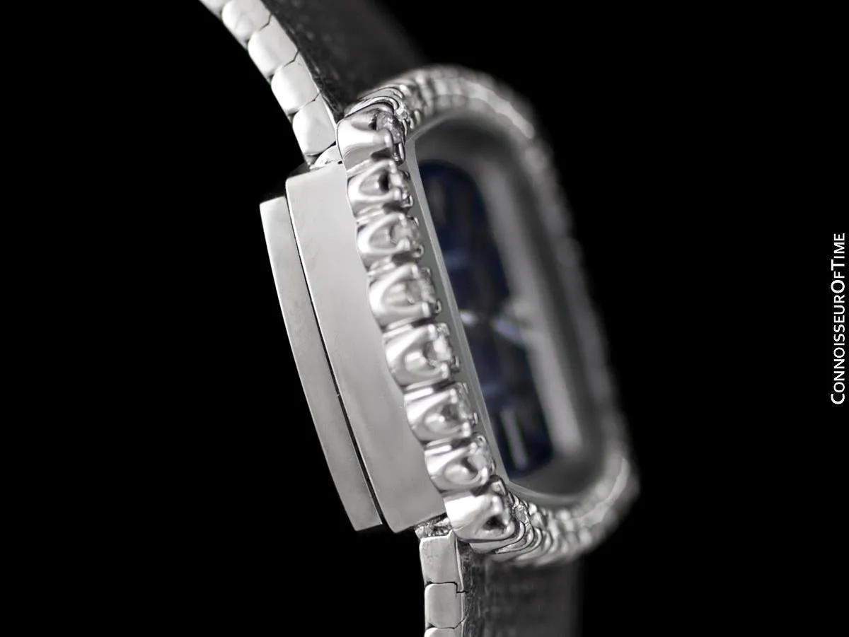 1972 Rolex Ladies Vintage Dress Bracelet Watch - Stainless Steel & Diamonds